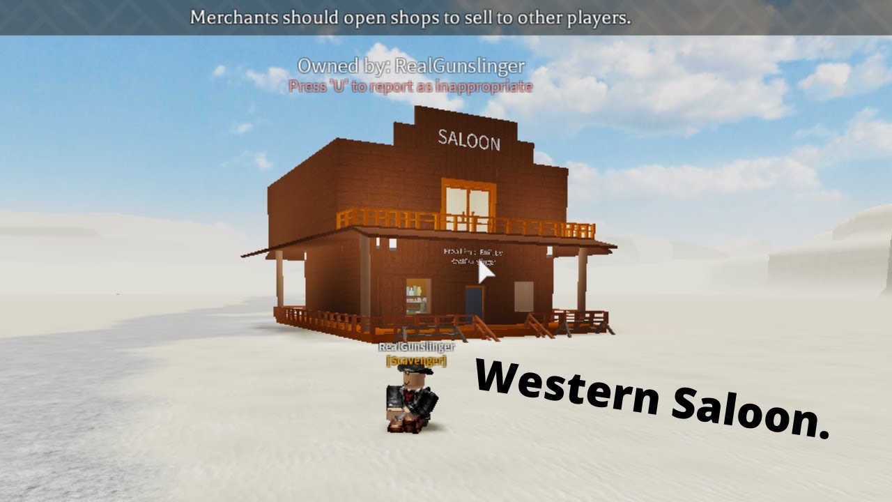 Electric State Saloon Build Youtube - roblox electric state gun menu