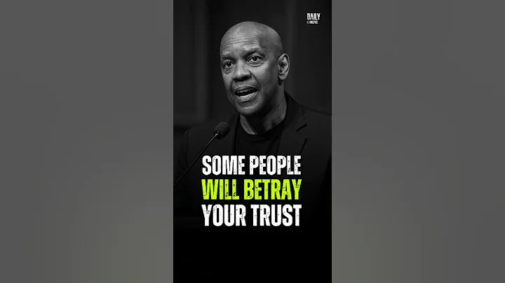 Some People Will Betray Your Trust - Denzel Washington #motivation #denzelwashington #shorts
