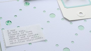 I spy scrapbooklayout process -- bonus video for Big Picture Classes class on background cut files