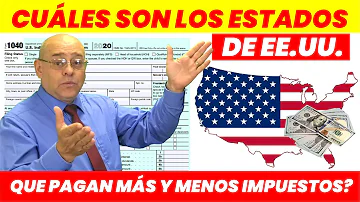 ¿Qué estados no tienen impuesto sobre la renta?