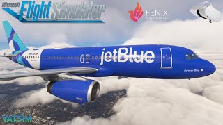 MSFS Fenix A320 in VR + VATSIM LIVE! | ** Washington, DC to Orlando!! **