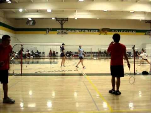Badminton: PCC Vs. San Diego city college 3/2011
