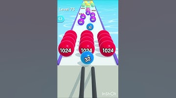 Ballrun2048 level73 #gameplay  #fun  #gameon  #shorts