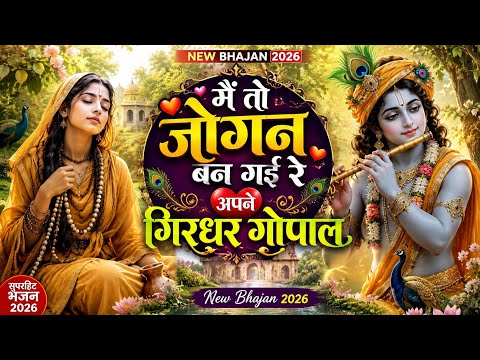 मैं तो जोगन बन गई रे अपने गिरधर गोपाल | दिल को छू लेने वाला कृष्ण भजन | Radha Krishna Bhajan 2026