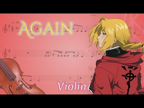 Again (Violin) - YUI ・ Fullmetal Alchemist