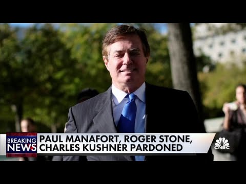 Trump Pardons Roger Stone, Paul Manafort And Charles Kushner