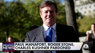 Famous Donald Trump issues 26 more pardons, including Paul Manafort, Charles Kushner and Roger Stone Wealth