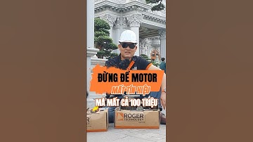 Mất cả 100 triệu nếu để motor cổng tự động mất tín hiệu mà không để ý #vuvgroup #rofastvina #shorts