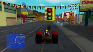 Willie's Paper Shredder Mission | The Simpsons Road Rage