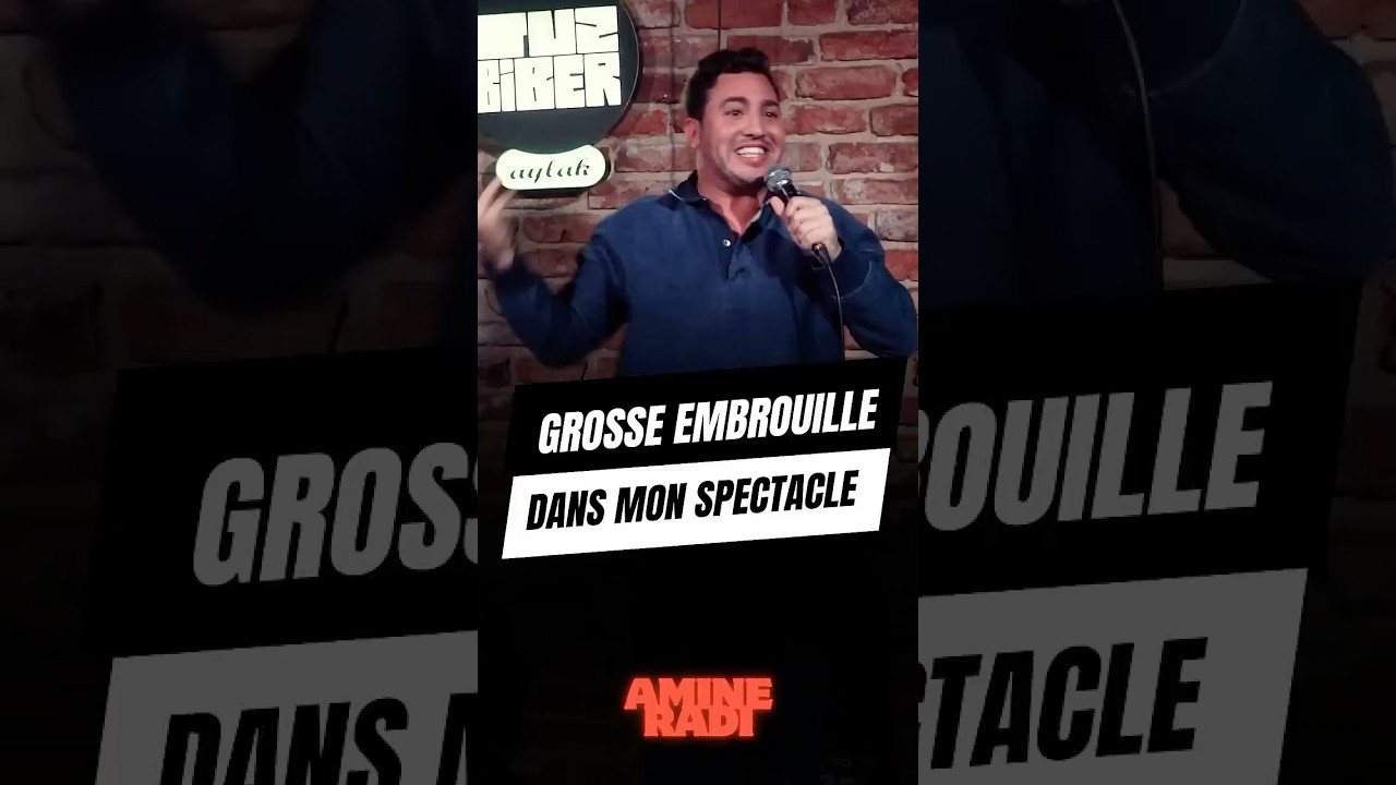 Grosse embrouille dans mon spectacle 😂