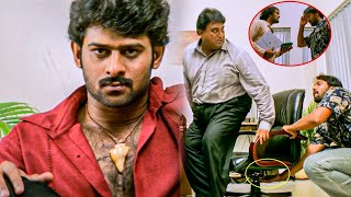 Prabhas Powerful Warning Jaya Prakash Reddy Action Telugu Movie Scene | Shafi | Shriya Saran | Mars