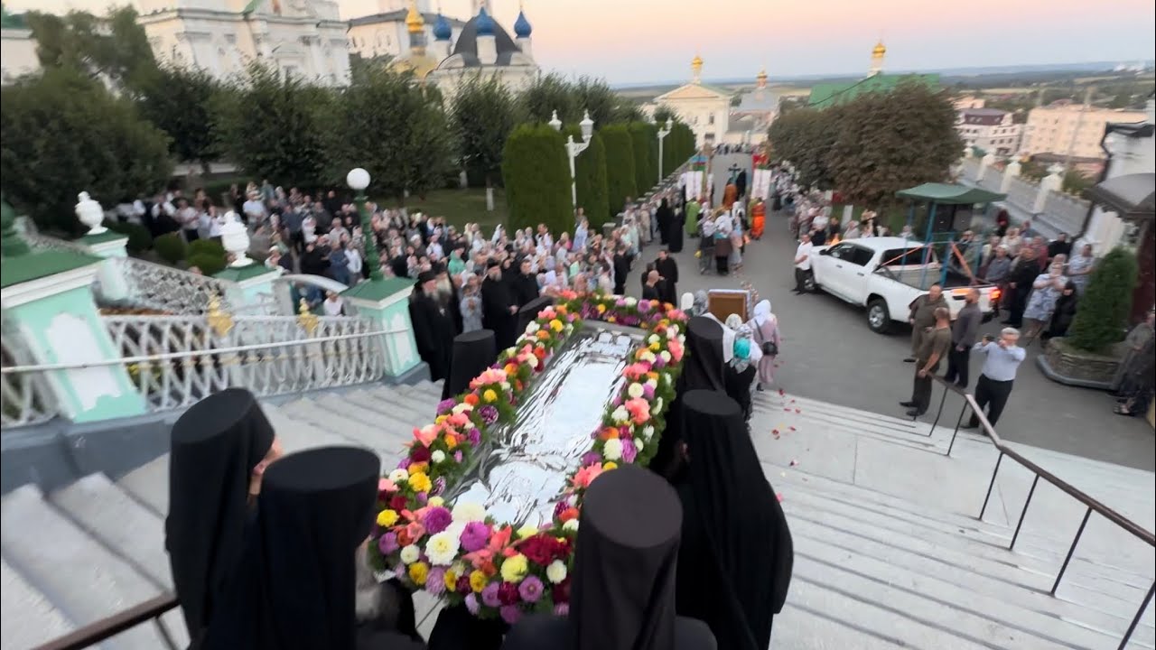 ☦️ Хресний хід ☦️ з мощами преподобного Іова Почаївського 07.09.2025