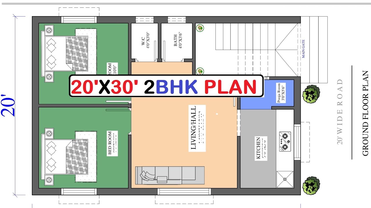 East Facing, 2bhk House Plan, 2bhk, House Plan, Plan in Vastu, 600...