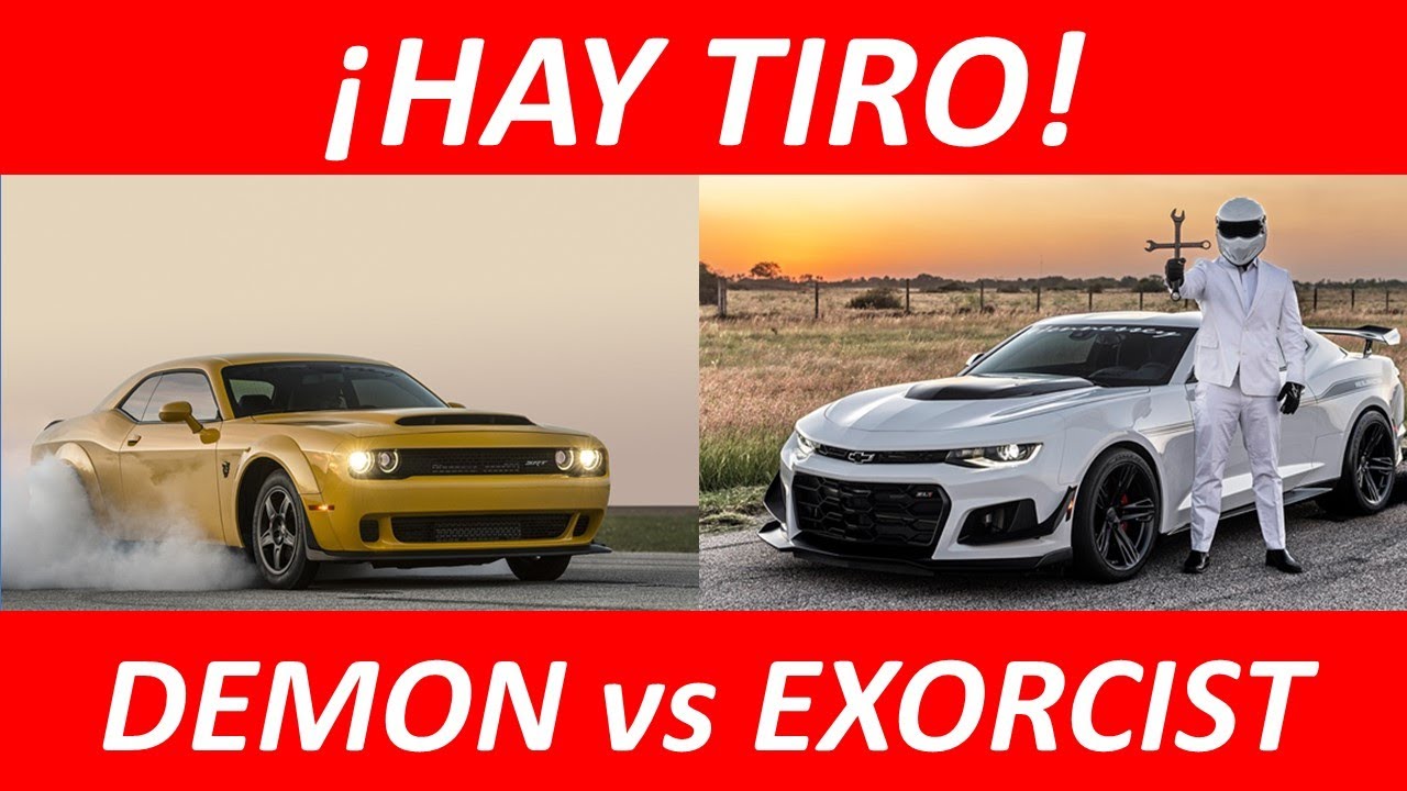 Descubrir 45+ imagen camaro exorcist vs challenger demon