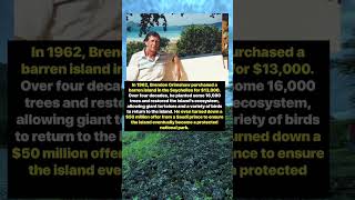 This Man Rejected IDR 700 Billion to Save a Barren Island and Turn it into a Natural Paradise!