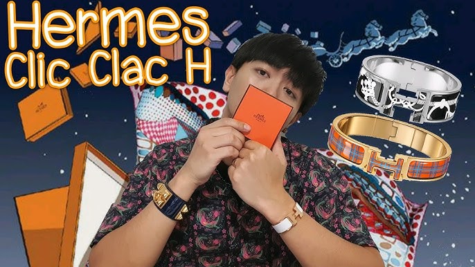 Quick little Hermès Clic H Bracelet Unboxing 🧡 Love these bracelets!