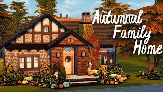 Autumnal Family Home | The Sims 4 Speed Build | No CC