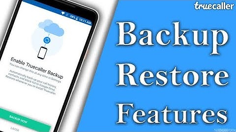 🔥How To Truecaller Backup Restore🔥Truecaller Backup!!ट्रूकॉलर में बैकअप कैसे करें ?#TruecallerBackup