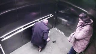 Video shows off-duty cop accidentally shooting himself in elevator