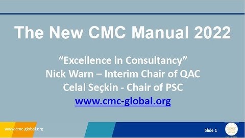 CMC CF Orientation - 2.9.22   Morning Session