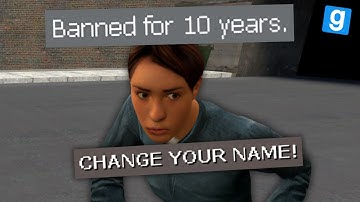 I Got Banned For Impersonating Gmod Admins