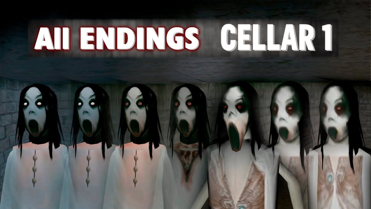 Slendrina: The Cellar / Evolution Of The Ending In Cellar 1