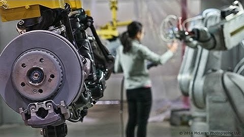 Manufacturing Video - Compass Automation - Automated Paint Line - McLaren Photographic video