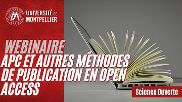APC et autres méthodes de publication en Open Access