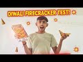 Diwali Patakhe Experiment 😦 Diwali Anar Firecrackers Testing 🔥 #diwali #firecracker #experiment 