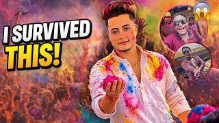I Survived The World’s Craziest Holi Festival ! 😱