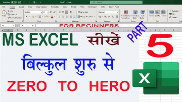 Excel Part - 5  Excel Conditional Formatting Explained in Hindi |  Full Tutorial with Examples
