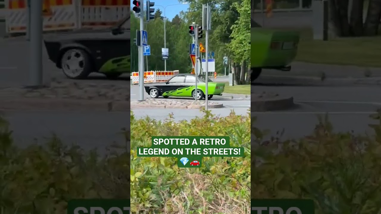 Crazy Opel Ascona build in Finland!🇫🇮🔥#shorts #automobile #nordicnotes #finland #suomi #visitfinland