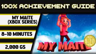 MyMaitê(X|S) 100% Achievement Walkthrough * 2000GS in 8-10 Minutes * Guide