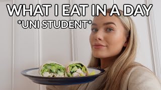 what I eat in a day | realistic broke uni student edition