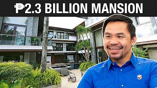 2.3 BILLION PESOS MANSION NI MANNY PACQUIAO! Furnitures, Design, Appliances, etc.