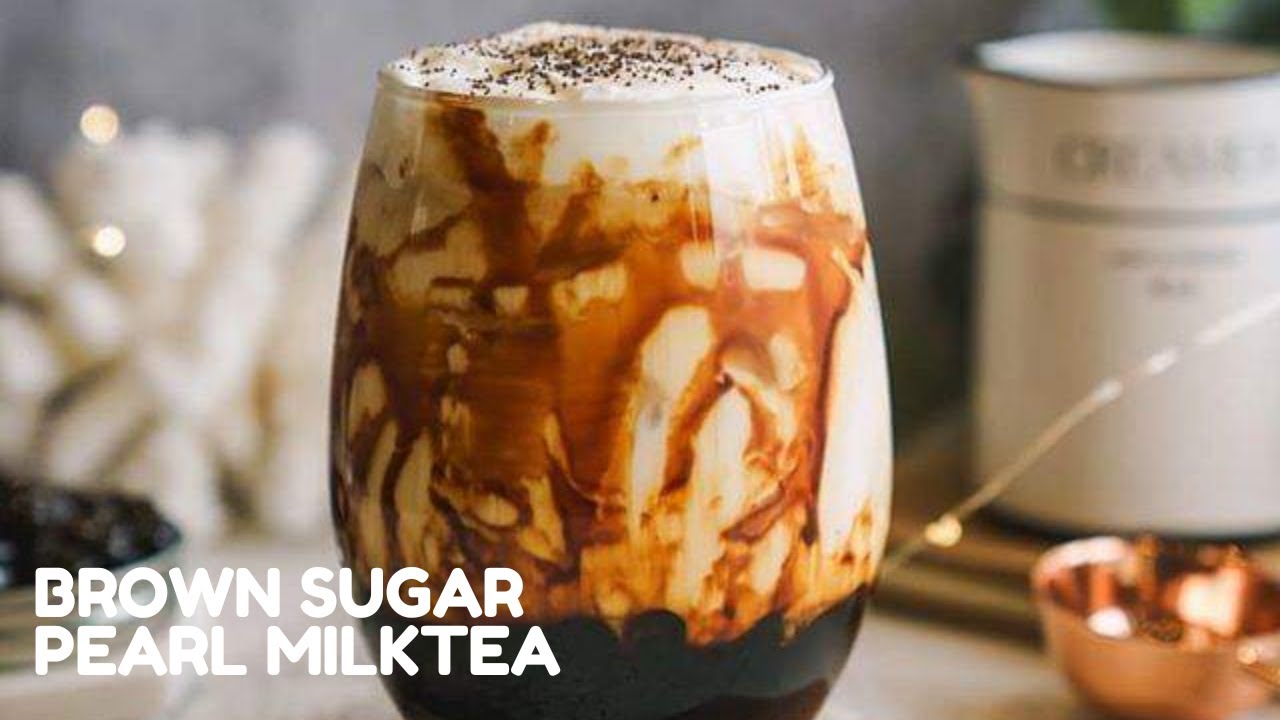 Brown Sugar Pearl Milk Tea Recipe Homemade Dirty Milk Tea Brown Sugar Pearl Milk Tea Recipe Homemade Dirty Milk Tea