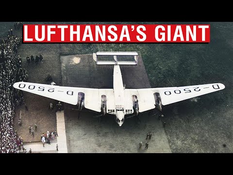 The Giant Airliner With Cabins In Its Wings | Junkers G38