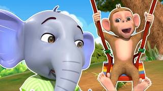 Bandar Jhoola Jhool Raha Hai | बन्दर मामा | Best Hindi Rhymes - Zappy Toons