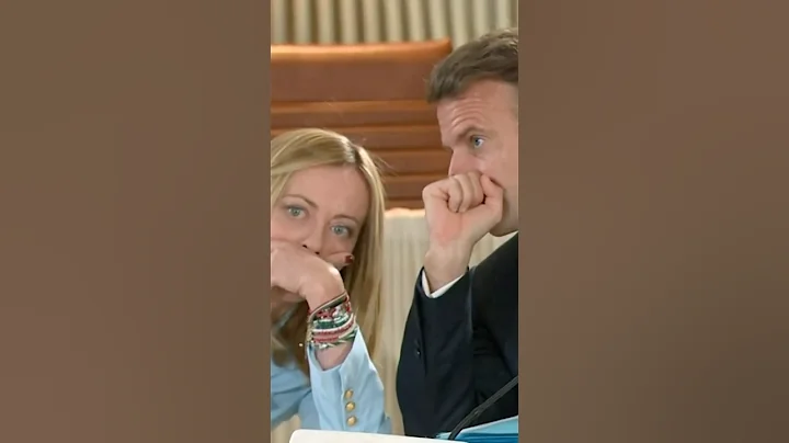 Meloni Rolls Her Eyes at Macron at G-7 Summit