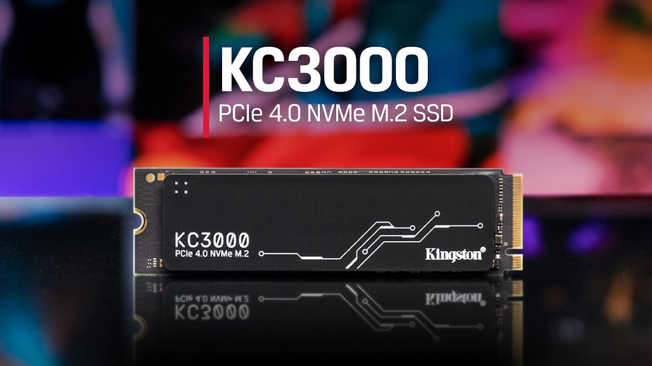 SSD M.2 2280 NVMe avec performance PCIe 4.0 – Kingston KC3000 