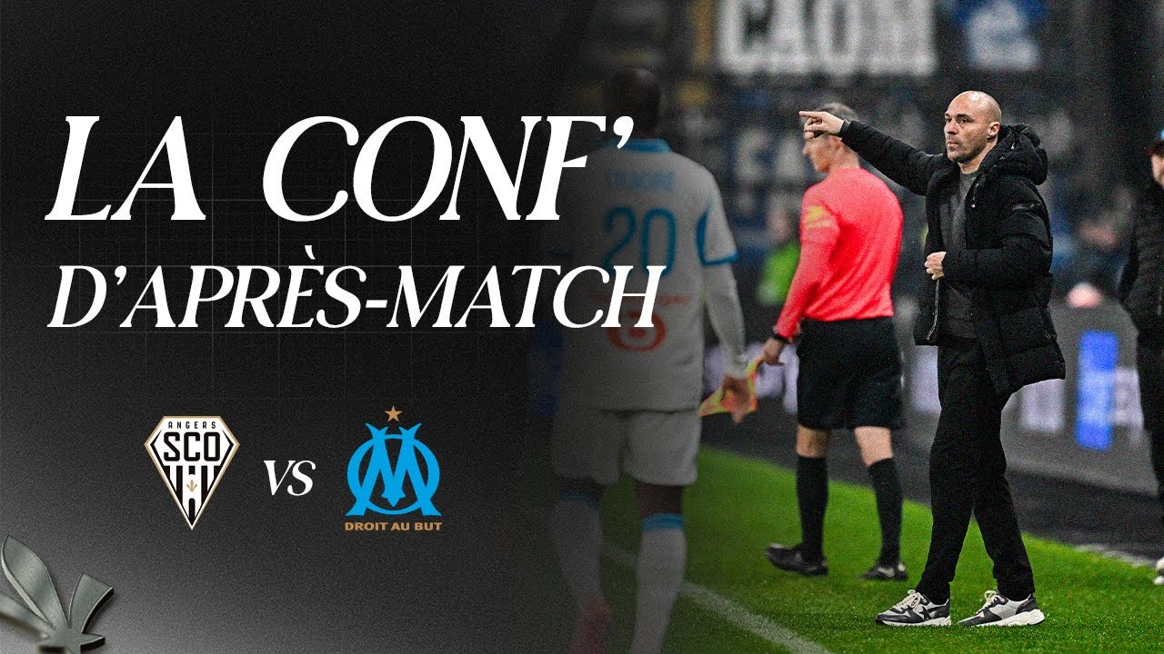 Angers SCO / Olympique de Marseille - Conférence de presse d'après-match