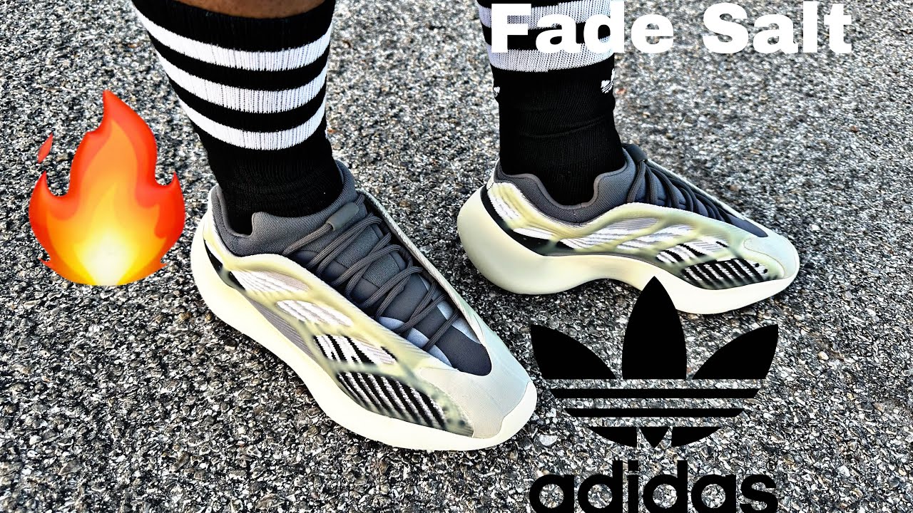 Yeezy 700 V3 Fade Salt Review & On Feet - YouTube