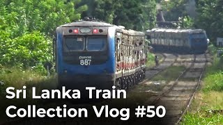 Sri Lanka Train Collection Vlog 50: Batuwatta Railway Station Trainspotting Part Five