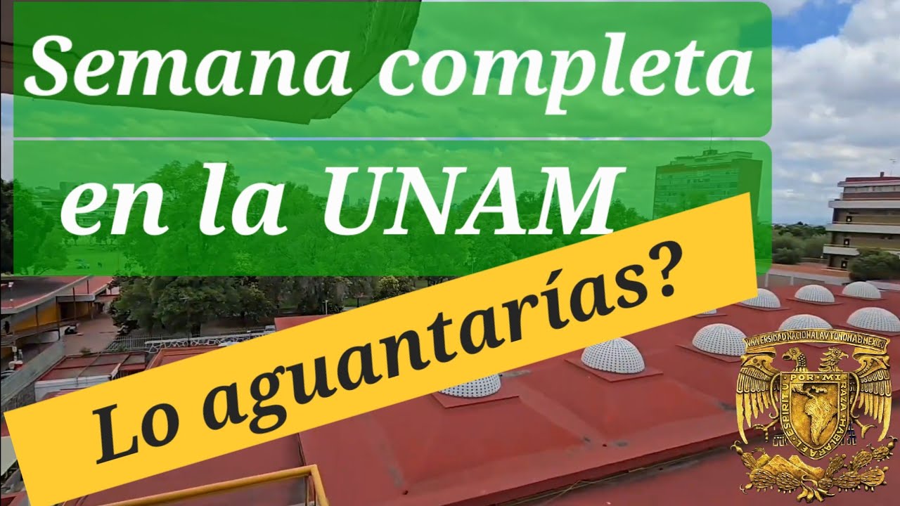 La UNAM es muy DIFÍCIL | No la recomiendo si no eres fuerte | Biología en la Facultad de Ciencias