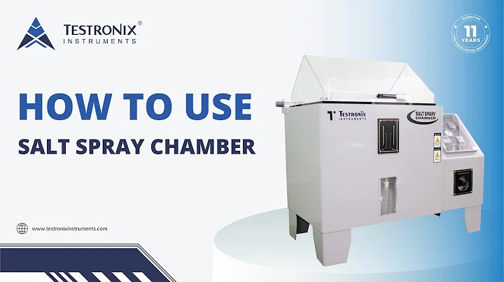 Salt Spray Chamber  | Corrosion Test chamber ASTM B117| Testronix Instruments