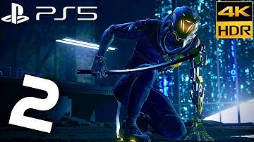 GHOSTRUNNER Gameplay Walkthrough Part 2 ULTRA HD [PS5 4K HDR 60FPS]