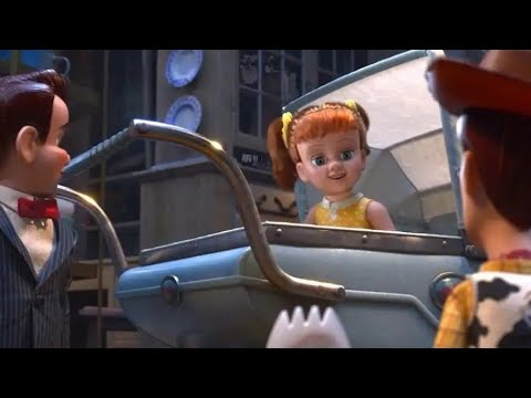 Toy Story 4 (2019) Team Gabby vs Team Woody Scene