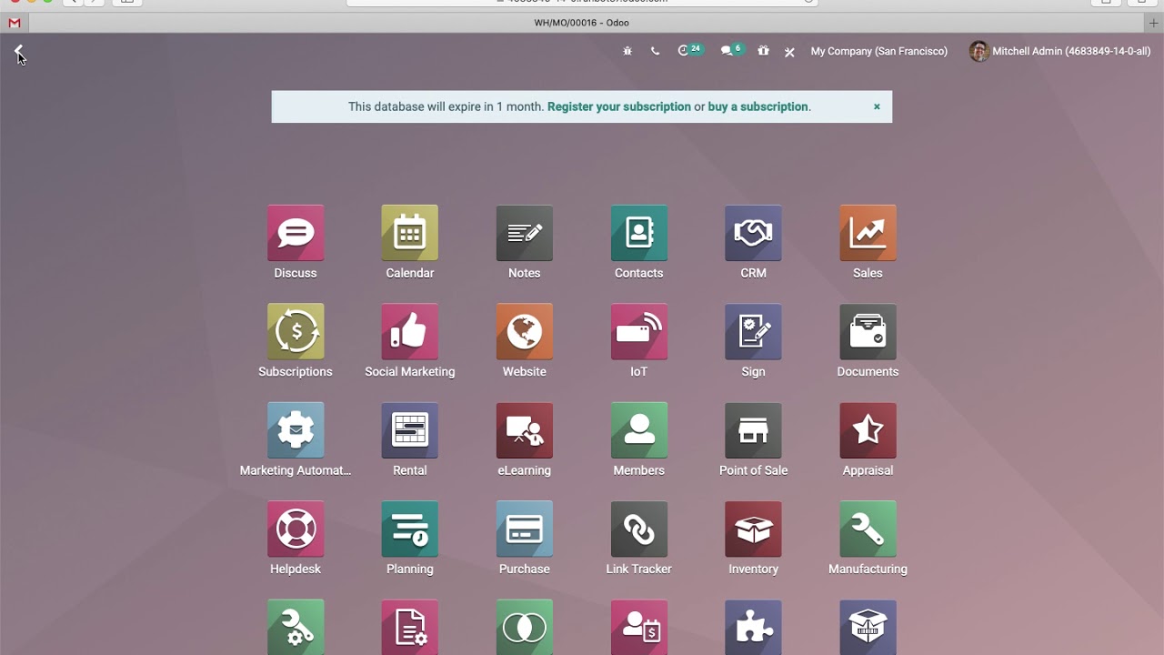 Odoo 14: Landed Cost on Manufacturing Order - YouTube