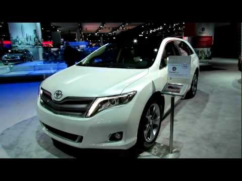 2013 Toyota Venza V6 AWD Re-designed Exterior and interior at 2012 New York Auto Show