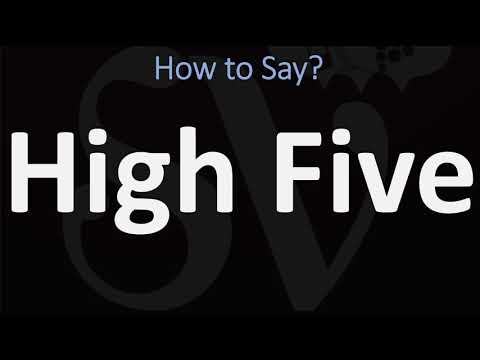 High five - Idioms by The Free Dictionary